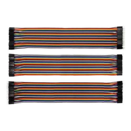 30 cm 120’li Dişi-dişi, Erkek-Erkek, Erkek-Dişi Jumper Kablo Seti